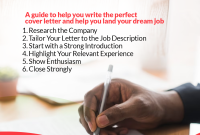 Best Practices For Writing A Cover Letter