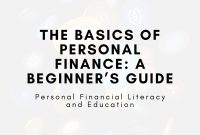 What Are The Basics Of Personal Finance Management