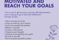 5 Easy Hacks to Stay Motivated and Reach Your Goals - Career Reload How To Stay Motivated While Pursuing Career Goals